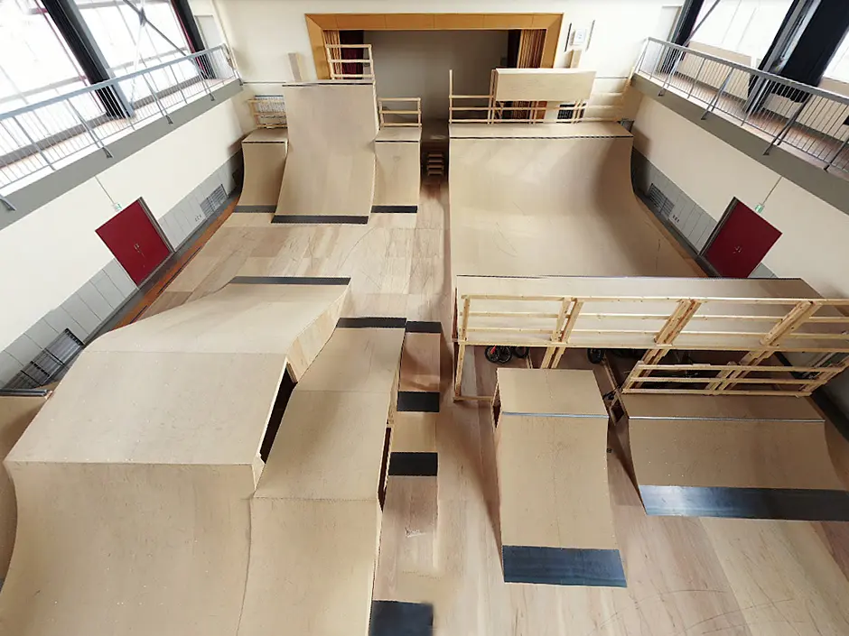 SANRIKU SKATE PARK パーク全景